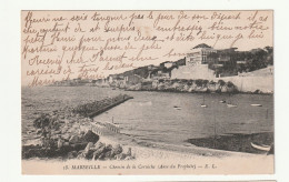 13 . MARSEILLE . CHEMIN DE LA CORNICHE  - Endoume, Roucas, Corniche, Spiaggia