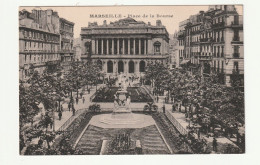13 . MARSEILLE . Place De La Bourse .  1924 - Canebière, Centre Ville