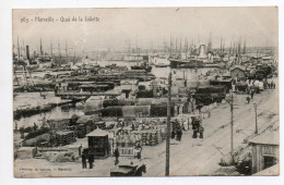 13 . MARSEILLE . QUAI DE LA JOLIETTE . 1905 - Joliette, Zona Portuaria