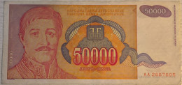 50 000 Dinara, 1994. Yugoslavia - Joegoslavië