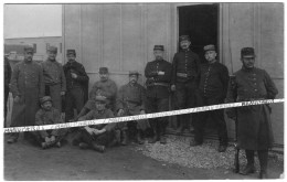 1914 - 1916 / CARTE PHOTO /  17e RIT ( BERNAY ) ET 20e RIT  ( LISIEUX ) / REGIMENT D'INFANTERIE TERRIRORIALE / POILUS - Guerre, Militaire