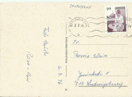 AK SCHWEDEN 1976 - Cartas & Documentos