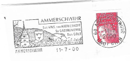 FRANCE. POSTMARK. AMMERSCHWIHR. 2000 - 1961-....