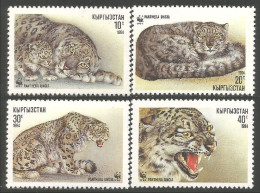 WWF-2b Kazakhstan Panther Panthère Panter Pantera MNH ** Neuf SC - Raubkatzen