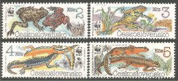 WWF-1c Grenouilles Frogs Frosch Rana Sapo Kikker MNH ** Neuf SC - Otros & Sin Clasificación