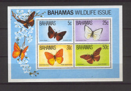 Bahamas 1983 Butterflies MS MNH - Bahama's (1973-...)