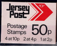 JERSEY 1986 POSTAGE STAMP 50p BOOKLET MNH VF!! - Jersey