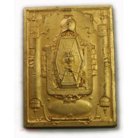 Médaille Plaque, Préparation Service Militaire Par Abel La Fleur - Monarchia / Nobiltà