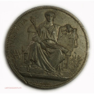 Rare Médaille Justice étain - Béziers 1892, Lartdesgents - Royaux / De Noblesse