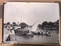 Herault Photo Argentique Ancienne Agde Les Joutes Herault - Plaatsen