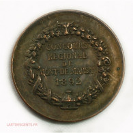 Médaille Concours Régional Mont-Marsan 1892, Lartdesgents - Royaux / De Noblesse
