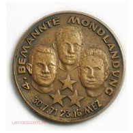Médaille 4. BEMANNTE MONDLANDUNG, APOLLON 15, 1971 - Royal / Of Nobility