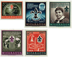 730846 MNH NICARAGUA 1957 CENTENARIO DEL NACIMIENTO DE LORD BADEN-POWELL - Nicaragua