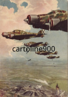 Aereo Areonautica Militare Italiana  Aviazione Legionaria In Spagna Aerei Da Bombardamento In Cielo (v.retro) - 1919-1938: Entre Guerras