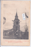 SAINT-PRIX-SOUS-BEUVRAY- CONFIRMATION DU 28 JUIN 1913- DECORATION DE LA FACADE DE L EGLISE - Sonstige & Ohne Zuordnung