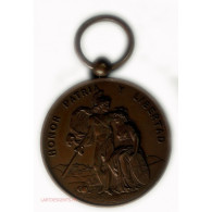 Médaille  Honor Patria Y Libertad BILBAO A Sus Defensores 1874 - Monarchia / Nobiltà