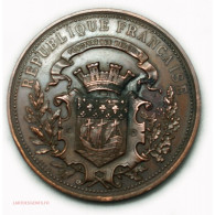 Médaille ASSISTANCE PUBLIQUE Pauvres1886-87 Par A. LESAIDE - Monarchia / Nobiltà