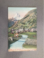 Zermatt Und Das Matterhorn Carte Postale Postcard - Zermatt