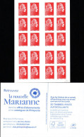 CARNET 1599A-C 8 Marianne D' YSEULT YZ "RETROUVEZ LA NOUVELLE MARIANNE" Avec Variété Signée. SEULE PROPOSITION. - Moderne : 1959-...