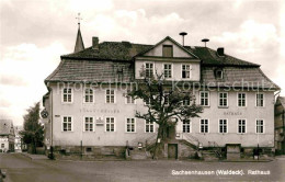 72776362 Sachsenhausen Waldeck Rathaus Sachsenhausen Waldeck - Autres & Non Classés