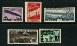 Russia 1931 Mi 397-401 B  MNH ** - Ongebruikt