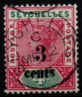 SEYCHELLES 1893 O - Seychellen (...-1976)