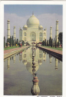 INDE. BOMBAY (ENVOYE DE). THE TAJ MAHAL. " SYMMETRY IN REFLECTION"  ANNEE 1999 + TEXTE + TIMBRE - Irán