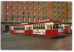 TRAM-VIES DE BARCELONA.- COTXES 275-246.-.CONSTRUIT A 1957 PER MAQUITRANS.-  BARCELONA - Tram