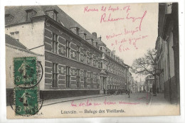 Louvain Ou Leuven (Belgique, Brabant Flamand) : Le Refuge Des Vieillards En 1917 (animé)  PF - Leuven