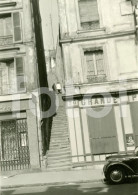 1956 ORIGINAL AMATEUR PHOTO FOTO VOITURE ESCALIERS MAGAZIN RENAULT JUVEQUATTRE FRANCE AT146 - Radsport