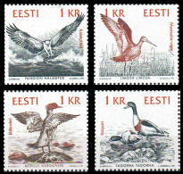 ESTONIA 1992 - ESTONIE - EESTI - - AVES - PAJAROS - YVERT 202/205** - Otros & Sin Clasificación