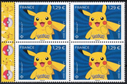 FRANCE 2024 - Pokémon -  Bloc De 4 Neuf ** - YT 5755 Neuf ** - YT 5755 Neuf ** - TIRAGE EPUISE - Unused Stamps