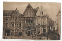 Malines (Belgique, Anvers) :MP De L'attelage De La Brasserie Van Rieperberg Quai De La Dyle+ Attelage à Chien En 1909 PF - Mechelen