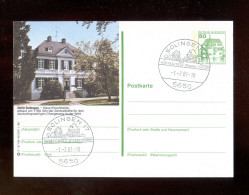 "BUNDESREPUBLIK DEUTSCHLAND" 1980, Bildpostkarte Mit Bildgleichem Stempel Ex "SOLINGEN" (R2010) - Cartes Postales Illustrées - Oblitérées