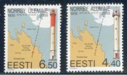 ESTONIA 2005 - ESTONIE - EESTI - FAROS - PHARES - LIGHTHOUSES - YVERT 480/481** - Fari