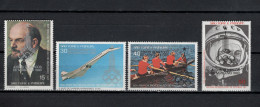 Sao Tome E Principe (St. Thomas & Prince) 1981 Olympic Games Moscow, Space, Concorde, Rowing, Lenin Set Of 4 With O/pMNH - Summer 1980: Moscow