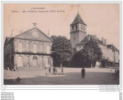 15. Cantal . Pléaux : Place De L ' Hotel De Ville . - Other & Unclassified