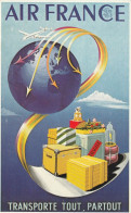 Carte Publicitaire     AIR FRANCE  ( Carte Format 17 X 11 ) - Werbepostkarten