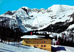 72773495 Spital Pyhrn Linzer Haus Des OeAV Mit Warscheneck Winterpanorama Spital - Other & Unclassified