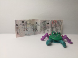 Kinder : 610985   Kneif Monster 2003 - Froggy 2.1 Farbvariante  + BPZ - Steckfiguren