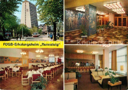 72773407 Oberhof Thueringen FDGB Erholungsheim Rennsteig Empfang Speisesaal Bar  - Oberhof