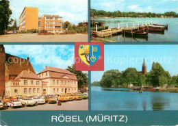 72773377 Roebel Mueritz Sorge Oberschule Promenade Rathaus Am Hafen Roebel Mueri - Autres & Non Classés