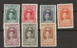 1923 MH Nederlands Indië NVPH 160-166 - Nederlands-Indië