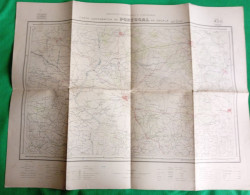 Figueiró Dos Vinhos - Castanheira De Pera - Pedrogão Grande - Mapa - Map. Leiria. Portugal - Cartes Géographiques