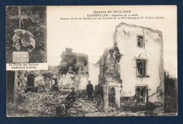 54. Environs De Baccarat. Badonviller. La Ville Fut Incendiée Le 12 Août 1914, 85 Maisons Brûlées, Dix Civils Fusillés. - Baccarat