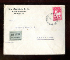 "BULGARIEN" 1931, Mi. 238 EF Auf Lupo-Brief Ex Sofia Nach Gotha (R2017) - Cartas & Documentos