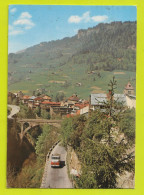 73 FLUMET Entre Ugine Et Praz Sur Arly Le Pont De Bellecombe Vieilles Maisons Surplombant L'Arly En 1970 - Ugine