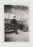 PHOTO SNAPSHOT - VOITURE De TOURISME - TRACTION CITROEN En 1953 - Photo De 9cm Sur 6 Volontairement Agrandie Pour VDaut - Automobiles