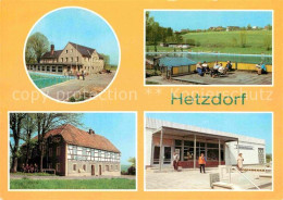 72772574 Hetzdorf Bockelwitz Bettbelegungsheim Navra Gasthaus Waldblick Freibad  - Otros & Sin Clasificación