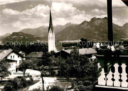 72772520 Brannenburg Kirche Mit Hochries Und Heuberg Brannenburg - Autres & Non Classés